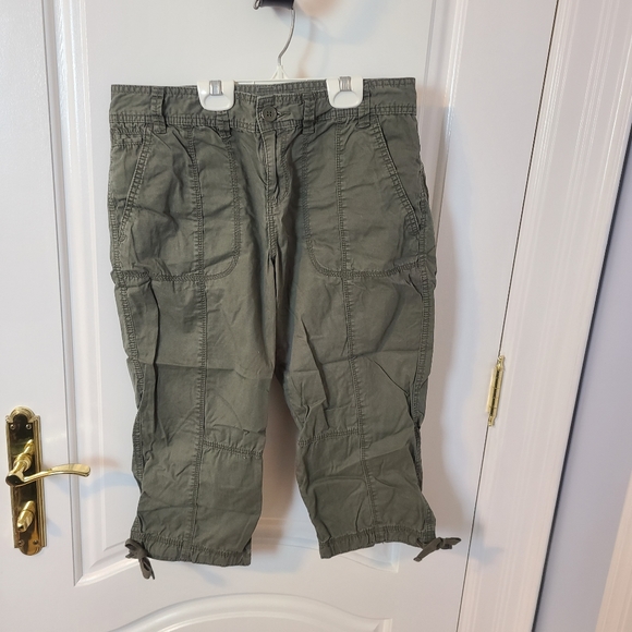 Calvin Klein Khaki Pants Size 6 100% Cotton - Picture 1 of 8